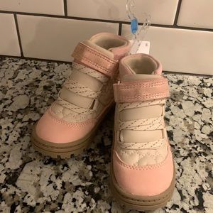 Toddler boots. Size 4. Pink. New w/ tags. Never been worn. From Carter’s. Pink